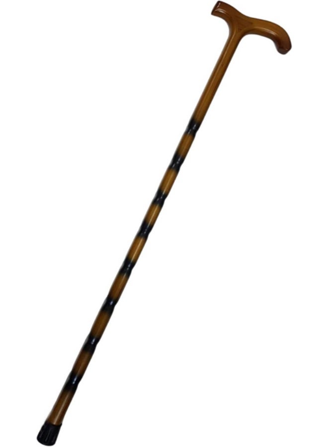 عصا للمشي مصنوع من الخشب الطبيعي القوي والخفيف - Image 1